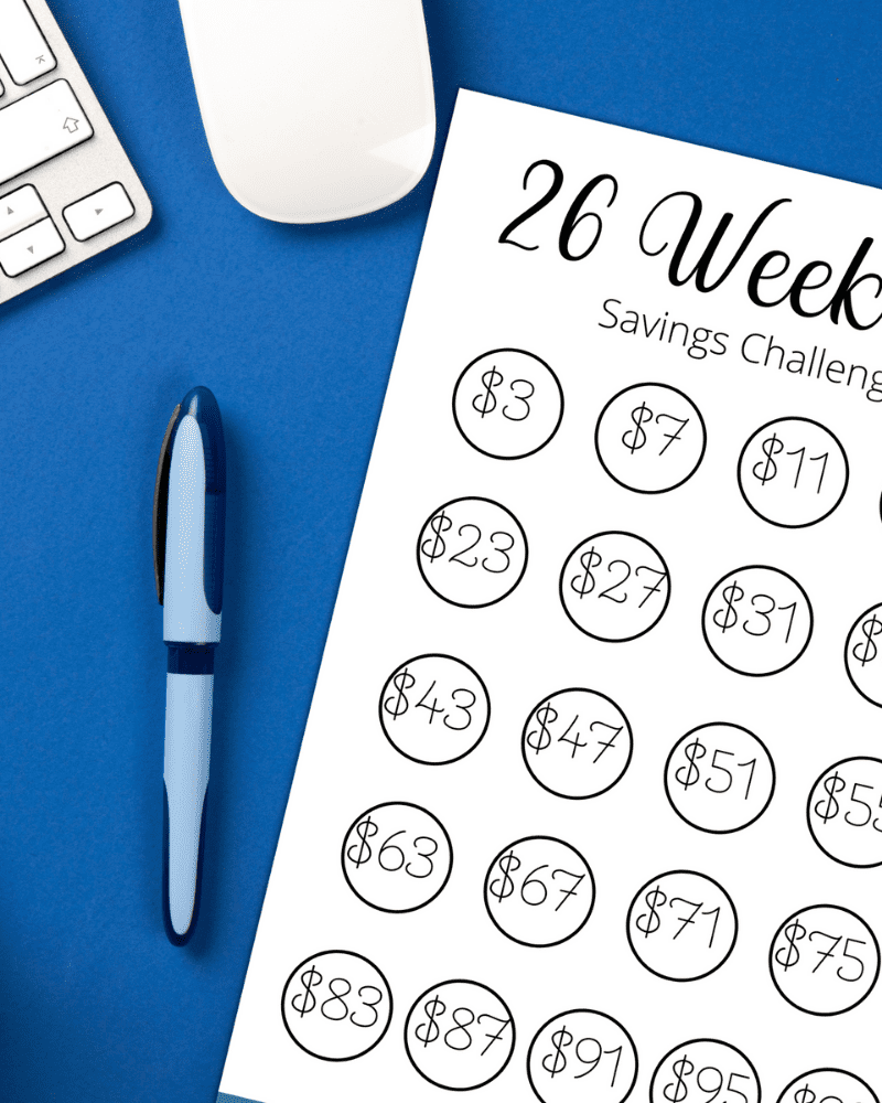 How to Complete the 26 Week Money Challenge